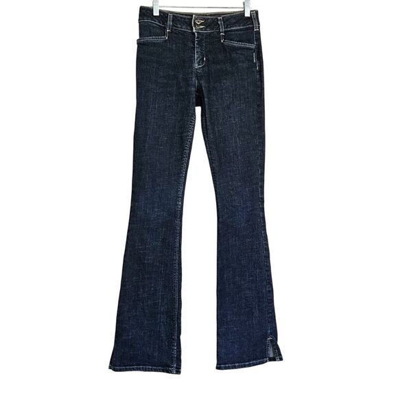 Silver Bootcut Dark Wash Jeans 34" inseam - size 28/34- EUC - Picture 1 of 12